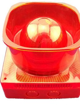 Alarmsirene Alarm Sirene 8 wählbare Töne LED Blitzlicht 24V DC IP66 - Berlin