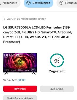 Fernseher LG Smart TV 55 Zoll - Korbach (Hansestadt)