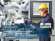 Chemikant / Chemiefacharbeiter / Mechaniker / Mechatroniker / Produktionsfachkraft Chemie (m/w/d) - Bitterfeld-Wolfen