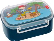 Sigikid Lunchbox Sammy Samoa blau, Polyprophylen (PP), (2-tlg)