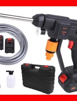 ⭕ 24V Akku mobiler Hochdruckreinigerpistole mit 2 Akku - Dassel