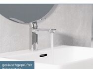 Schütte Waschtischarmatur MONTANA Wasserhahn Ablaufgarnitur Exzenter Energiesparende Cold-Start-Funktion