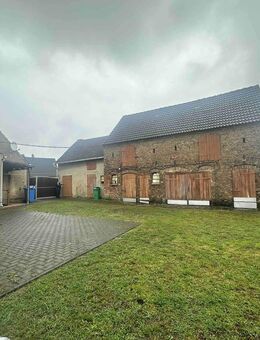 Einfamilienhaus mit großem Nebengebäude in malerischer Umgebung, Handwerkerobjekt - Nuthe-Urstromtal