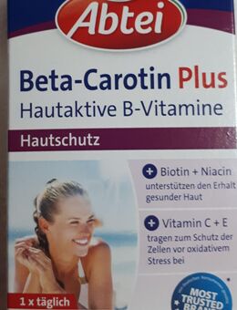 Beta-Carotin Plus von Abtei zu verschenken (ca. 18 Packungen) - Hausen (Regierungsbezirk Oberfranken)
