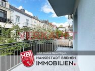 Flüsseviertel / Exklusive 3-Zimmer-Erdgeschosswohnung mit Balkon in Bestlage - Bremen