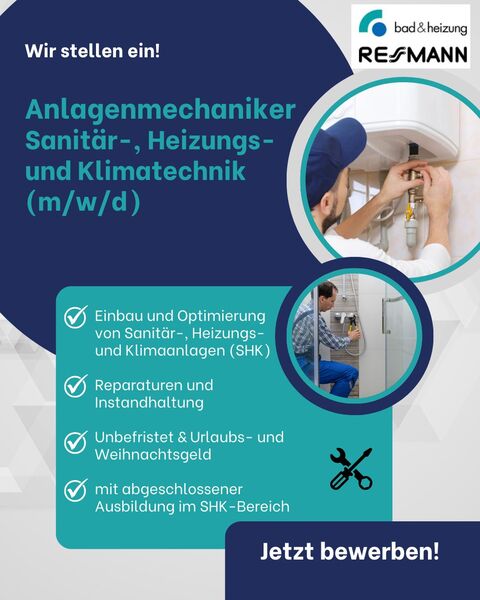 🚿🔧 Anlagenmechaniker SHK (m/w/d) gesucht – in Borken & Umgebung! - Borken