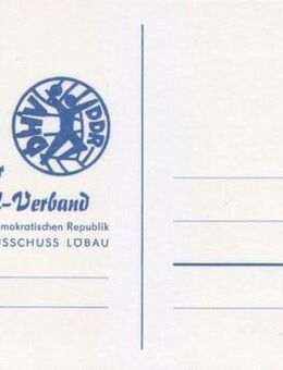 3x Postkarte Deutscher Handball-Verband der DDR - Bamberg