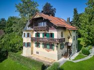 Juwel am Ammersee: Historische Landhaus-Villa mit Seeblick und weiterem Baurecht auf dem Grundstück - Schondorf (Ammersee)