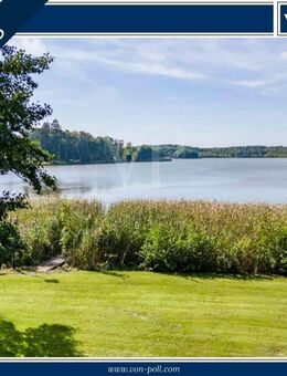 Seeliegenschaft mit Villa auf parkähnlichem Anwesen - 40 Meter private Uferzone - Groß Köris