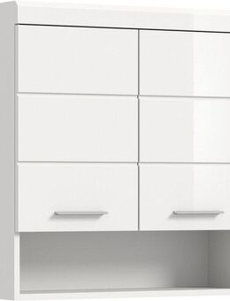 INOSIGN Hängeschrank Siena, Breite 74cm, 2 Türen, 1 offenes Fächer, MDF-Front in verschiedenen Farben erhältlich, Badmöbel, Badschrank, Schrank, Bad