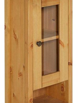 Home affaire Hängeschrank Vili Aus massiver Kiefer,Tür mit Glaseinsatz