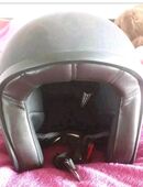 Motorradhelm Helm Jethelm Gr S neuwertig mattschwarz unfallfrei sturzfrei in 37154