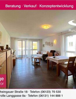 Super schicke, neuwertige Eigentumswohnung mit großem Balkon und Aufzug - Oppenheim