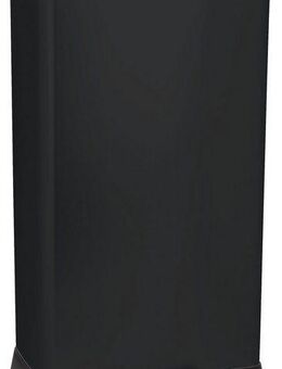 Curver Mülleimer DECO bin METALLIC'S, Metalleffekt-Lackierung, komfortables Pedal,rostfrei, dellenfrei, 50 L