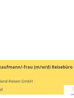 Tourismuskaufmann/-frau (m/w/d) Reisebüro - Wuppertal