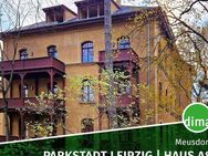 Malerischer Erstbezug der Parkstadt Leipzig, Süd-Balkon + Loggia, 2 Bäder, Stellplatz, Aufzug u.v.m. - Leipzig