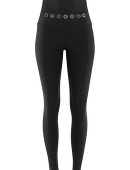 Winshape Leggings HWL112C-silberne 7 Chakras Bauch-Weg-Effekt durch High Waist-Bund