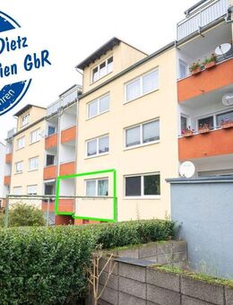 DIETZ: 2-Zimmer-Erdgeschosswohnung mit Balkon! Vermietet seit 2023 - Babenhausen (Hessen)