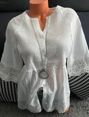 bluse alessa w collection spitze 36 gesmokt in 13357