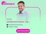 Juniorberater (m/w/d) im Kassen- und Servicebereich in Teil- und Vollzeit - Wangen (Allgäu)