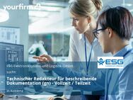 Technischer Redakteur für beschreibende Dokumentation (gn) - Vollzeit / Teilzeit - Koblenz