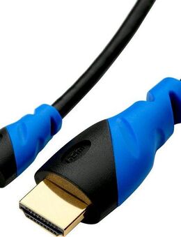 CSL HDMI Kabel, 3-fach geschirmt, verschiedene Längen Audio- & Video-Kabel, HDMI, (500 cm)