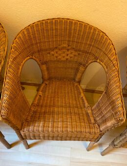 3 Rattan-Korbsessel in Schöneberg, Rote Insel - Berlin