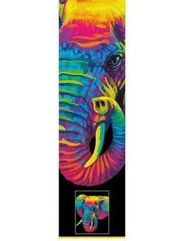 Diamond Dotz Kreativset Diamond Painting Neon Elefant