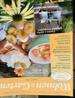 Zeitschrift  Wohnen & Garten  August 2010 - Gladbeck