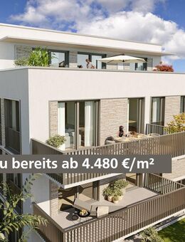 Großzügige 4-Zimmer-Erdgeschosswohnung mit Westterrasse und Gartenanteil - Giengen (Brenz)