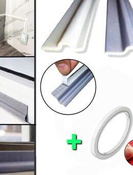 Fensterdichtung Luftzugstopper Gummidichtung Zugluft Tür Dichtung 1m Weiß Grau 9,90 €* - Villingen-Schwenningen