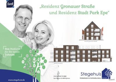 ***STEGEHUIS GMBH*** "Residenz am Stadt Park Epe" Eigentumwohnung - Wohnung Nr. 8.