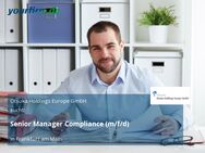 Senior Manager Compliance (m/f/d) - Frankfurt (Main)