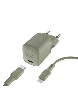 Fresh´n Rebel USB-C Mini Charger PD 20W, Apple Lightning-Kabel 2 m Schnelllade-Gerät (2-tlg)