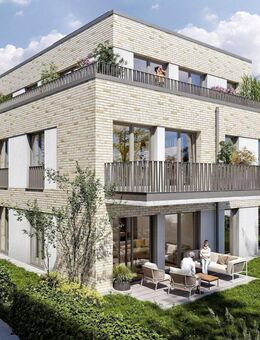 ALSTERTALER GÄRTEN: charmante 3-Zimmer-Terrassenwohnung mit südwestlicher Ausrichtung - Hamburg