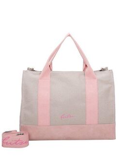 Fritzi aus Preußen Henkeltasche Canvas Tote Bag, mit verstell- und abnehmbarem Schulter-Riemen