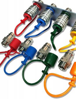 PLATTENSATZ 4x EURO M22 SCHNELLKUPPLUNGSSATZ HYDRAULIKTAFEL - Wuppertal