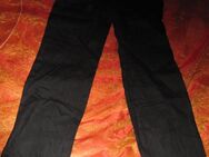 Stylisch * sexy * Anzug * Marlene * Schlag- Hose "SISLEY" Gr. 38- 40/ S- M * schwarz * Gothic * - Riedlingen