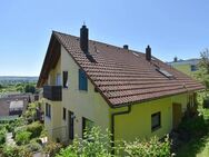 Sehr gepflegte Doppelhaushälfte mit Weit- und Alpenblick in bester Südhanglage von Konstanz-Fürstenberg - Konstanz