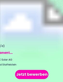 Disponent (m/w/d) - Bad Staffelstein