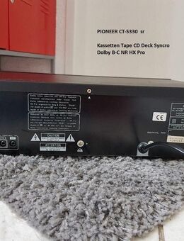PIONEER - Kassetten Tape CT-330-SR - Dübendorf