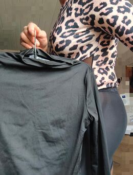 Sexy Body Bodysuit Oberteil schwarz Rundhals und Ganzarm - Glücksburg (Ostsee)