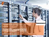 Onsite-Informationstechniker First-Level-Support IT (m/w/d) - Klipphausen