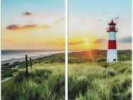 Maximex Herd-Abdeckplatte Universal Modell Leuchtturm, Glas, (Set, 2 tlg), Herdabdeckung für alle Herdarten, kratzfest, mit rutschfesten Füßen
