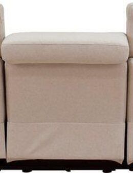 Places of Style Ecksofa Pareli, L-Form, 259cm,m. Recamiere, Echtleder, Kunstleder, Webstoff, man. o. elektr. Relaxfunktion, USB/Kopfteilverstellg u. LED