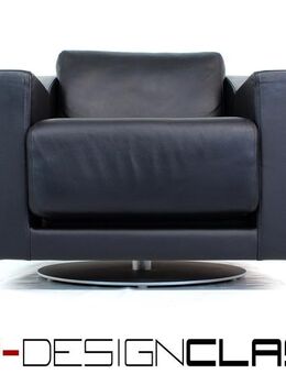 wie neu, Rolf Benz 350 Lounge Chair / Sessel drehbar mit premium Leder, Neupreis 2900,- Euro inkl. zusätzlicher Leder-Kopfstütze - Hamminkeln Zentrum