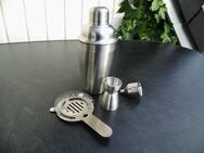 Barshaker Cocktailshaker Cocktail-Shaker Sieb Barmaß Bar-Set zus. 8,- - Flensburg
