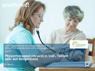 Physiotherapeut (m/w/d) in Voll-, Teilzeit oder auf Minijobbasis - Bonn