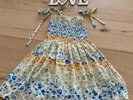 NEU * Niedlich * Girls * Mädchen * Spaghetti- Träger * Sommer * Kleid * Größe 92- 98 * weiß * blau * khaki- grün * Pastell * - Riedlingen