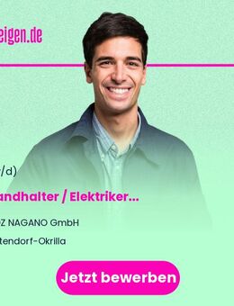 Instandhalter / Elektriker (m/w/d) - Ottendorf-Okrilla